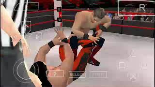 Wwe 2k20 ppsspp gameplay Seth Rollins vs the miz in a falls count anywhere match