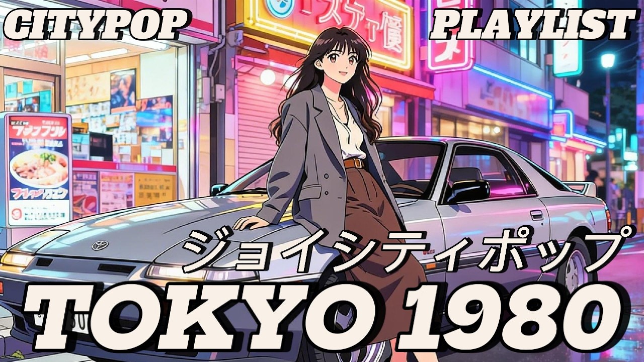 🚗 Night Drive in Tokyo 1980 — Blue Hour Confession  — Japanese City Pop Playlist ジョイシティポップ Vol.1