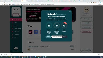 Staking WAXP for CPU and RAM
