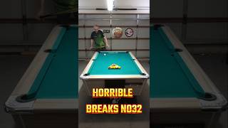 Horrible Breaks no32 CLUSTERED #8ballpool #trending #billiards #entertainment
