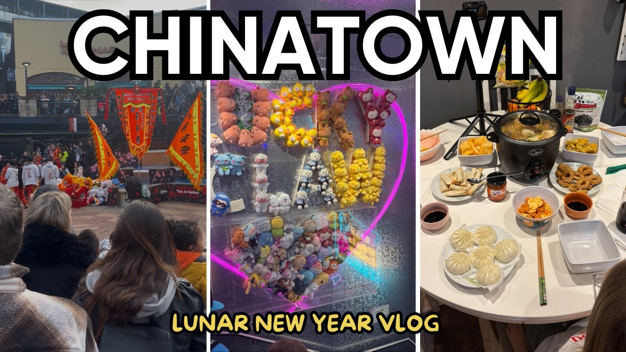 Our Lunar New Year Vlog: CHINATOWN to Family Dinner