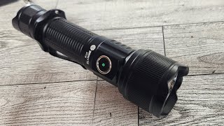 The fully dedicated tactical flashlight with BUCK driver - Brinyte PT16 (2000 lumens)