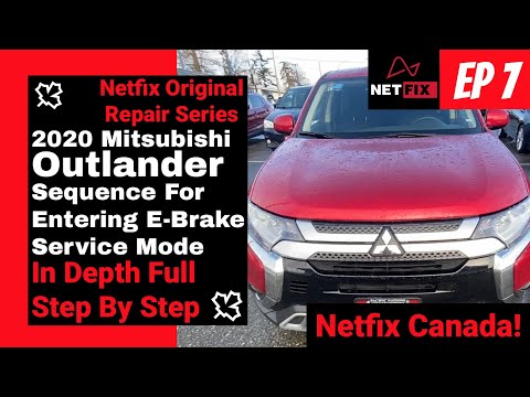 2020 Mitsubishi Sequence For Entering E-Brake Service Mode | Netfix Original: Repair Series | Ep 7