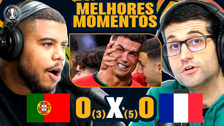 CRISTIANO RONALDO DÁ ADEUS para a Eurocopa! (Portugal 0 (3) x (5) 0 França)