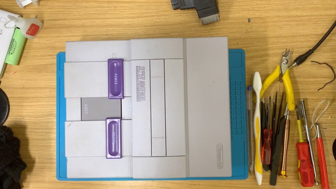 Converting USA SNES to UK Power Socket and PAL RF Signal