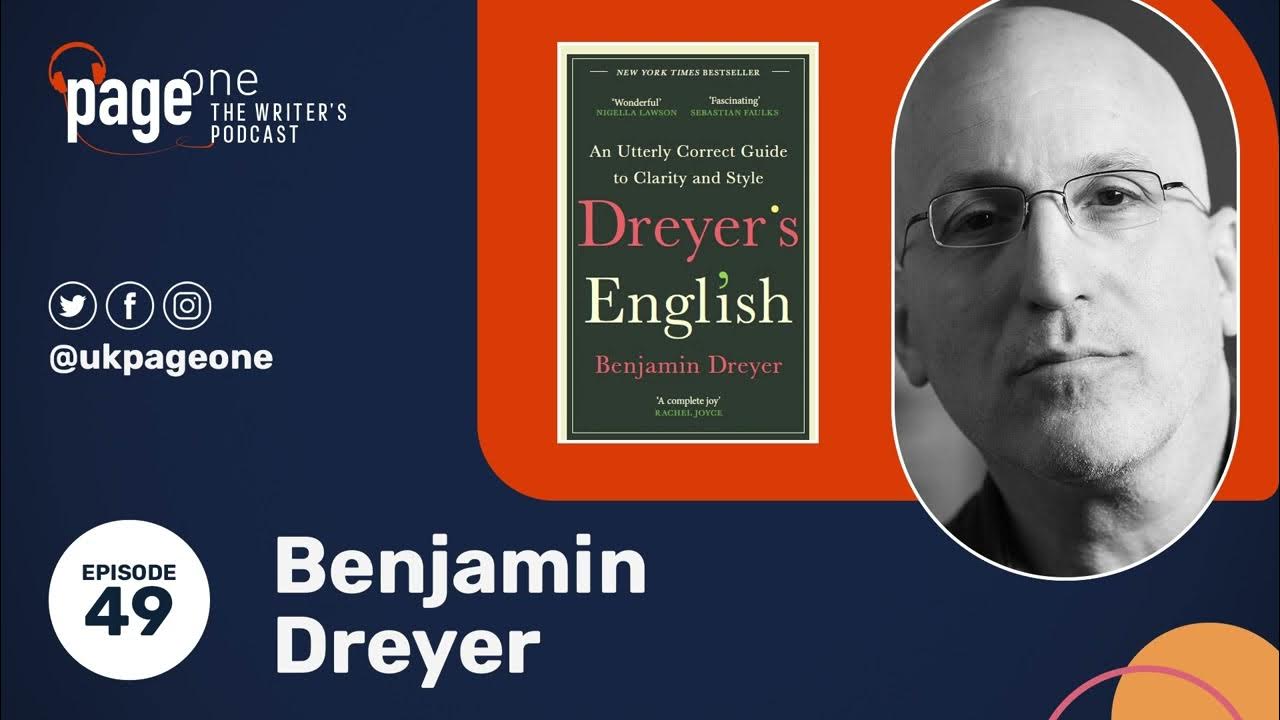 Editor Benjamin Dreyer on working with authors and talks about his
