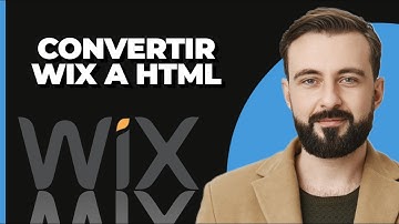 Cómo Convertir Sitio Web de Wix a HTML (2024) Guía Completa