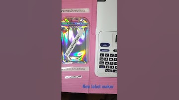 P-touch label maker | clear & white label tape | 3pk. refill tape #diyprojects #labelsticker #nails