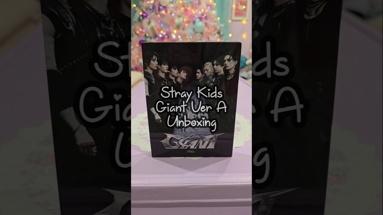 Stray Kids Giant Album Unboxing 