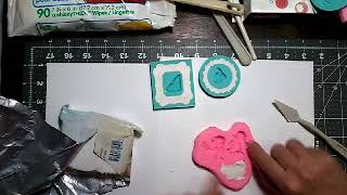 Project share and quick tutorial on how I use my silicone molds with air dry clay