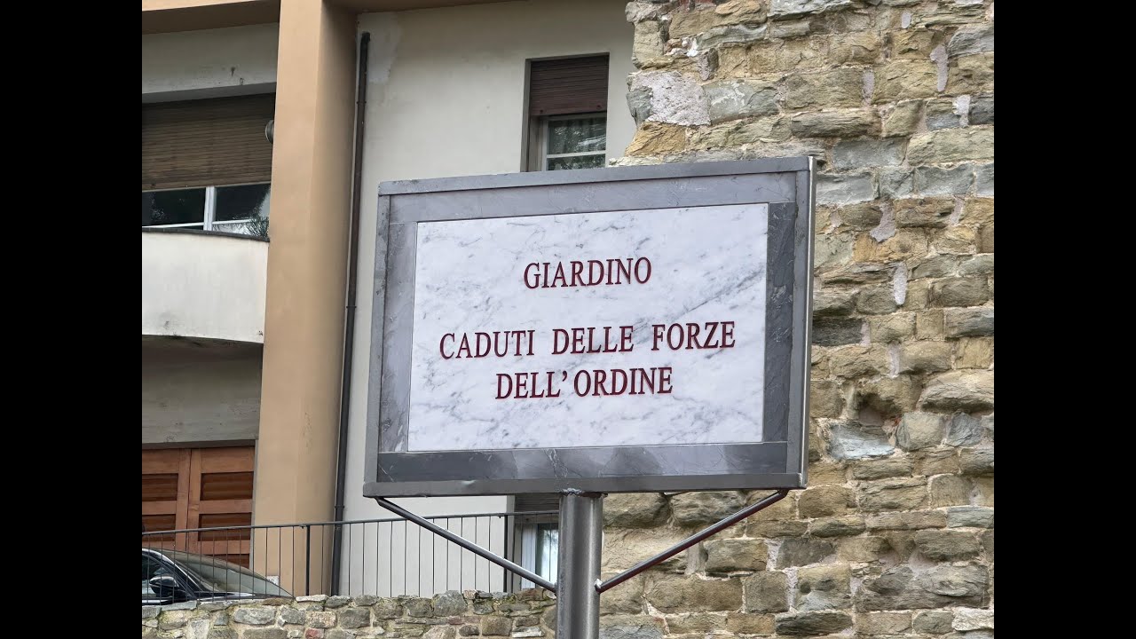 Arezzo, Giardino caduti delle Forze dell'ordine