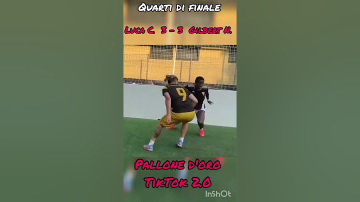 Pallone d'oro TikTok 2.0 #lucacampolunghi#GilbertNana#pirlasv