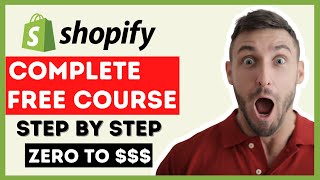 COMPLETE Shopify Tutorial For Beginners 2023 - How To Create A Pet Accessories Store From Scratch screenshot 4