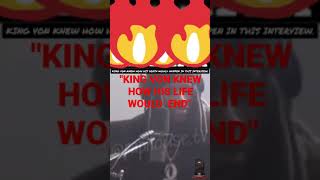 KING VON LIVE WARNING  #shorts ⚠️ "HE KNEW HOW HIS LIFE WOULD END" CHIRAQ DRILL MUST WATCH!