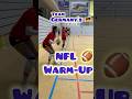 An NFL Football Warm-Up for Team Germany Volleyball