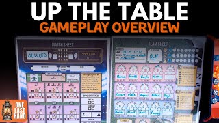 Up the Table | Preview &amp; Gameplay Overview | Print &amp; Play Football Manager | OneLastHand