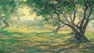 Sunny Provincial Olive Orchard Landscape Painting | Silent TV Art Screensaver in 4K | 2 Hours screenshot 2