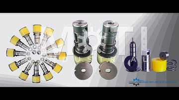 Punching Unit of Busbar Bending Machine MOTI-30-3NC/50-3NC