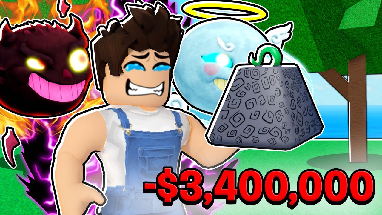 EATING EVERY FRUIT I FIND FOR 24 HOURS! *LOST A MYTHICAL* Roblox Blox ...