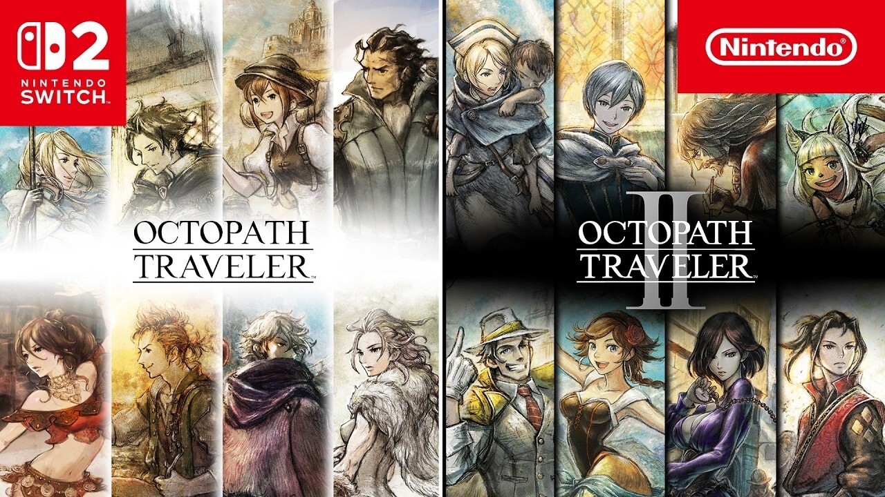 《歧路旅人》＋《歧路旅人II》合輯                           《OCTOPATH TRAVELER》＋《OCTOPATH TRAVELER II》Bundle｜Nintendo Switch 2