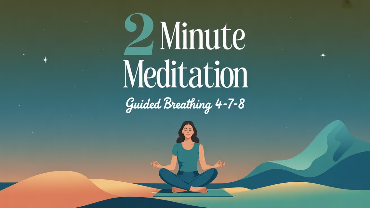 2-Minute Guided Meditation | Reset Your Mind With 478 - YouTube