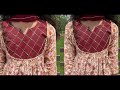 very stylish and beautiful new neck design cutting and stitching #sewing #neckdesign 🥰very easy neck
