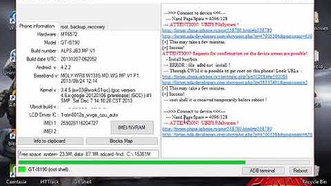 How to root an MTK Android with MTK Droid Tool