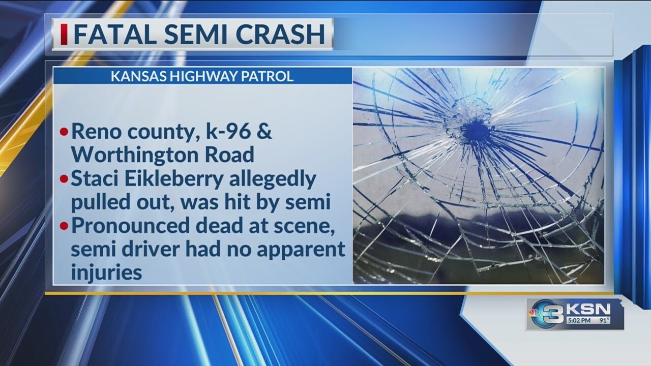 Hutchinson woman killed in car crash YouTube