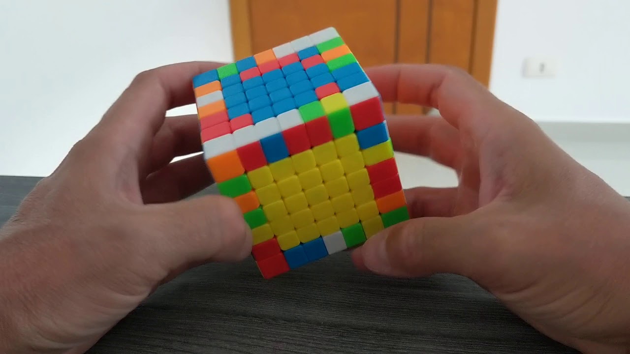 Tutorial cubo 7x7 parte 2: montagem dos 2 últimos centros (comutador)