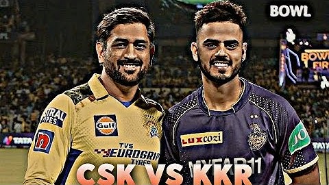 CSK vs KKR whatsapp status||Chennai super kings vs Kolkata night riders whatsapp status||ipl 2023