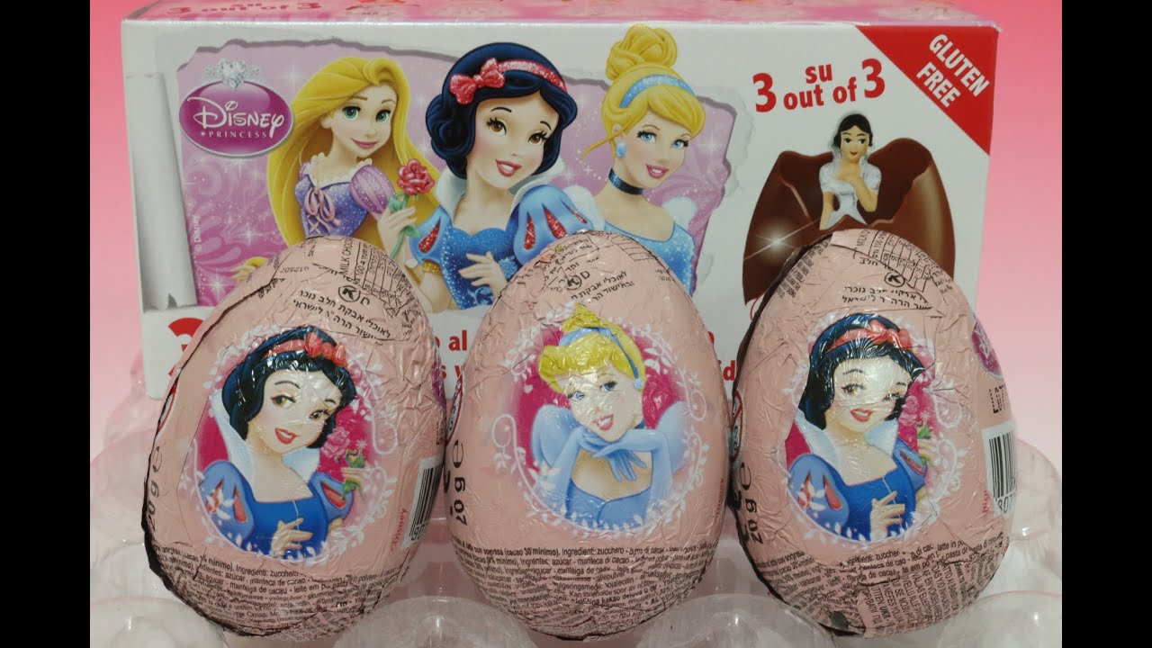 Disney Princess Surprise Eggs チョコエッグ ディズニー プリンセス サプライズ おもちゃ 디즈니 프린세스 공주