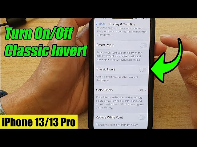 How to Turn off Color Inversion on an iPhone: 4 Simple Steps