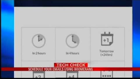 Schedule Emails With Boomerang