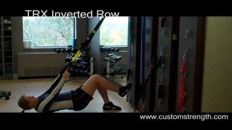 Ottawa Personal Trainer: TRX Inverted Row