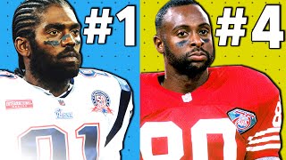 Randy Moss - "I'm #1 ALL TIME. Jerry Rice is #3 or #4"