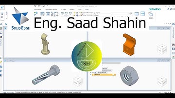 Solid Edge 2020   Hand Rail Column  Assembly Axial Align   Mate Insert  Flash