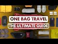 The ultimate guide to one bag travel everything you need to know
