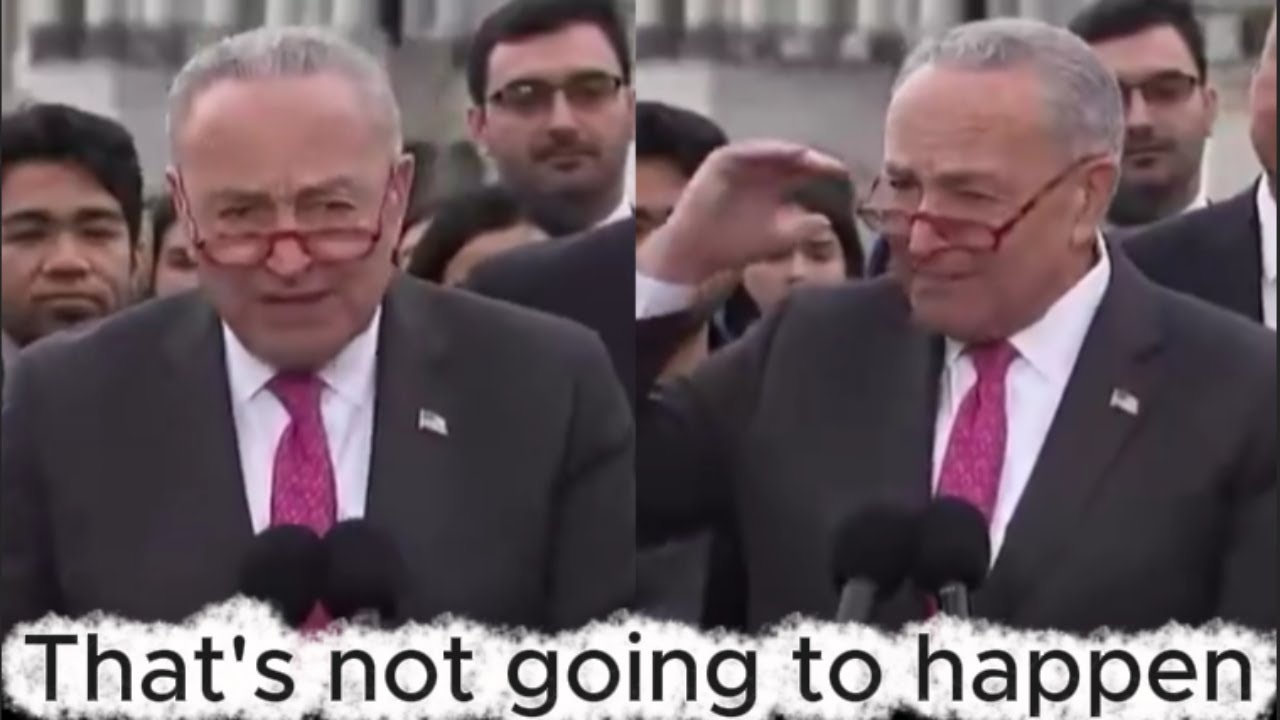 Chuck Schumer just revealed all the cards!