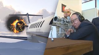 Путин стреляет в самолёт