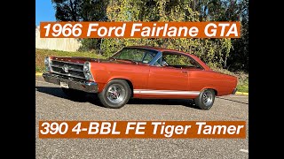 1966 Fairlane GTA: Ford's 390Cube Tiger Tamer