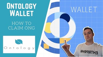 Ontology Wallet Tutorial | How To Claim ONG by holding ONT
