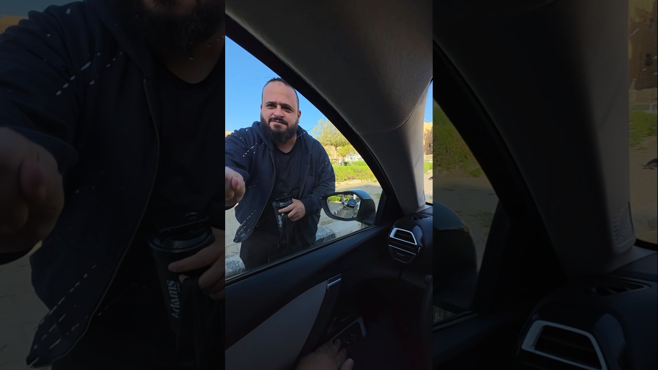 ⁣ايه اللي بيحصل دا#fyp #fy #funny