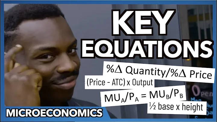 Microeconomics Key Equations - DayDayNews