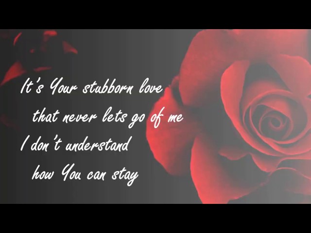 STUBBORN LOVE ~ Kathy Troccoli {Lyrics + Scripture} class=