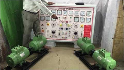 Parallel Operation of Two Alternator -Part 1