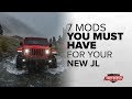 7 Must Have Mods for the New Jeep Wrangler (JL) - Lift Kit, Shocks, Sway Bar Disconnects, Skid-Plate