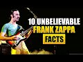 Capture de la vidéo 10 Unbelievably Shocking Facts About Frank Zappa