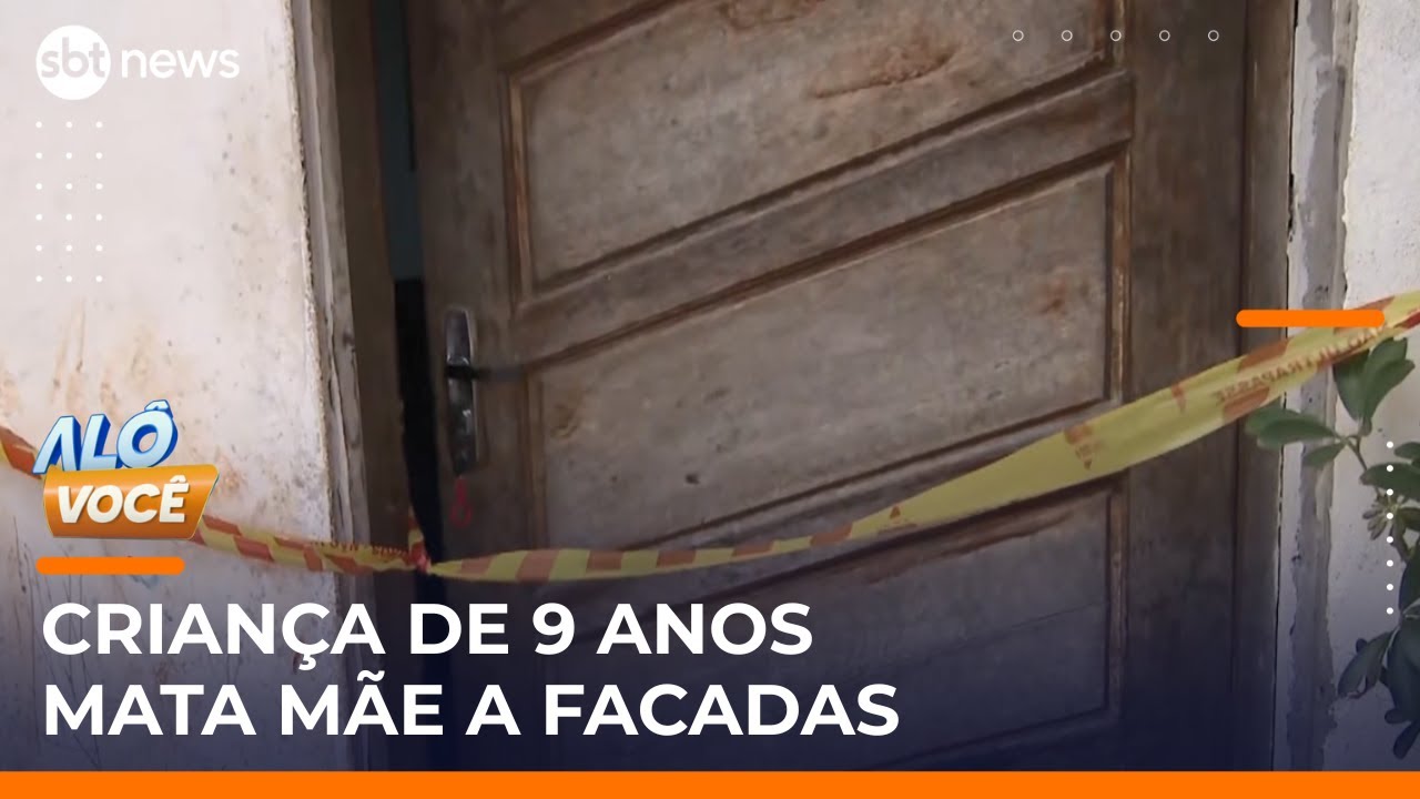 Menino de 9 anos mata a mãe com faca durante briga na zona sul de SP | #AloVoce