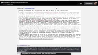 CodeMirror and VoiceOver with lineNumbers on