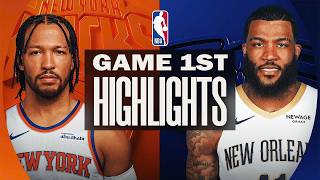 New York Knicks Vs New Orleans Pelicans Game 1St Highlights - March 24,2026 Nba